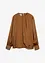 Bluse i lett sateng, bonprix