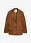 Blazer i imitert semsket skinn, bonprix