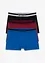 Boksershorts i ettersittende modell (3-pack), bonprix