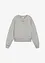Oversized sweatshirt med strass, bonprix