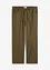 Classic Fit-pull on-bukse i lett bomull, Straight, bonprix