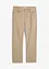 Regular Fit-twillbukse i ren bomull, Straight, bonprix