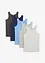 Singlet med myk bomull (5-pack), bonprix
