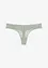 V-stringtruse med blomsterblonder, bonprix