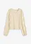 Kort topp av elastisk blonde, bonprix