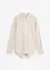 Skjortebluse med silkeandel, bonprix