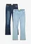 Slip on-jeans, Mid Waist (2-pack), bonprix