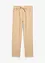 Regular Fit slip on-bukse av 100% bomull, Straight, bonprix