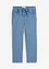 Regular Fit slip on-bukse i 100% bomull, Straight, bonprix