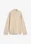 Oversized cardigan med silke, bonprix