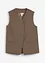 Lang vest med twillstruktur, bonprix