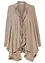 Poncho med kasjmirandel, bonprix