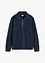 Oversized sweatshirt med glidelås, bonprix