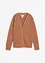 Cardigan i formstabil ribbestrikk, bonprix