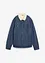 Denimjakke med pilefôr, bonprix