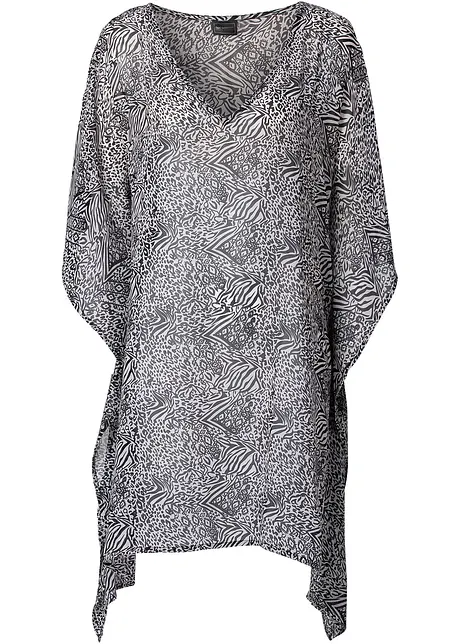 Strandtunika i chiffon, bonprix