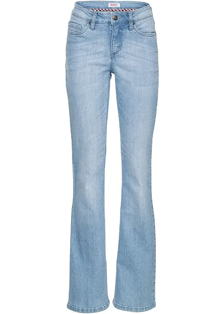 Komfortabel jeans med stretch, Bootcut, bonprix