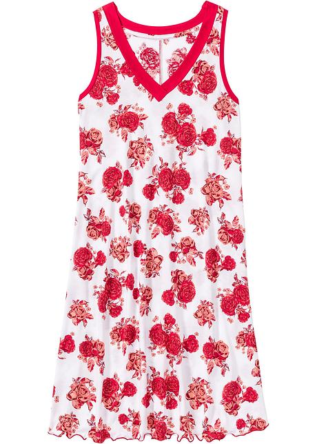 Nattskjorte hvitrød blomstret Dame bpc selection Skjorte i viskose RødBlomstret DAME | H&M NO