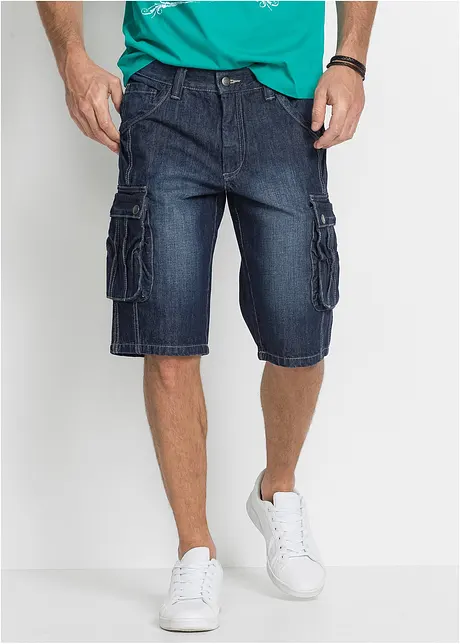 Cargo-jeansbermuda, Regular Fit, bonprix