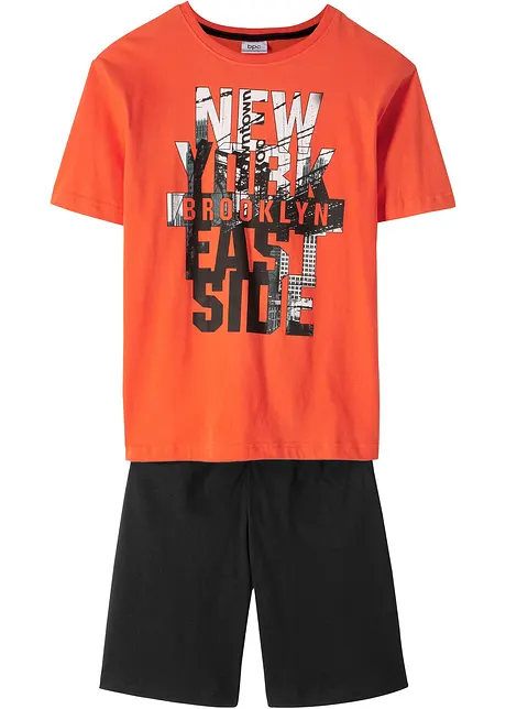 Kort pyjamas (sett i 2 deler), bonprix