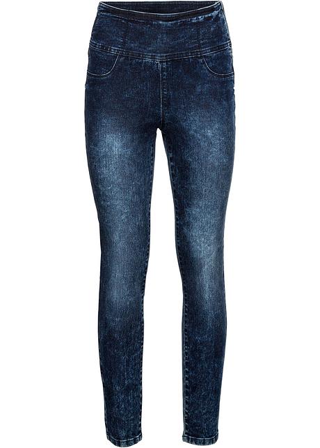 Super Skinny Jeans, forkortet, med glitter Super Skinny Jeans, forkortet, med glitter
