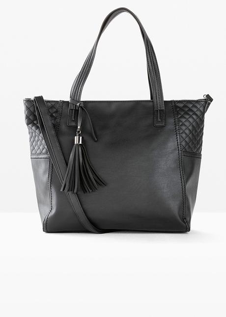 Shopper sort Dame bpc bonprix collection bonprix.no Veske med rom for paraply sort Dame bpc bonprix