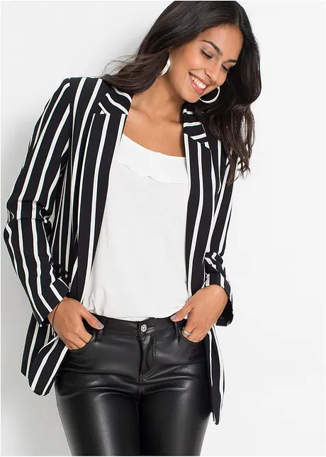 Blazer med print, bonprix