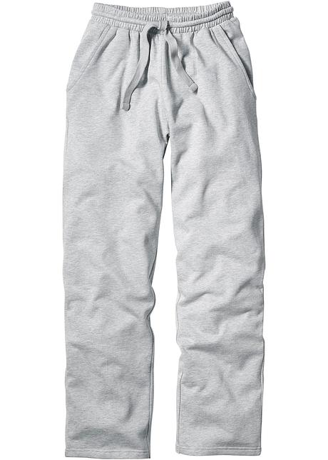 Sporty joggebukse til herre, ekstra komfortabel lys grå melert A team Grå Joggebukse M 4XL | Herrespesialisten mote for