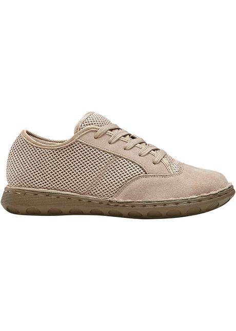 Behagelige sneakers i skinn beige bpc selection bestill Behagelige sko Sko Dame bonprix.no