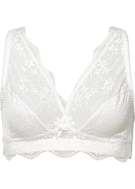 Bralette med myk, økologisk bomull, bonprix