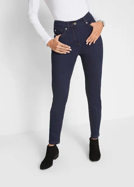 Slim fit-jeans Mid Waist, komfortlinning, bonprix