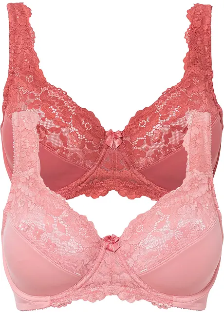 Minimizer-BH med polstrede stropper (2-pack), bonprix