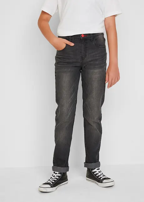 Jeans til gutt, med kul vask, John Baner JEANSWEAR