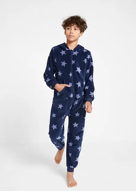 Fleece-jumpsuit til barn, bonprix