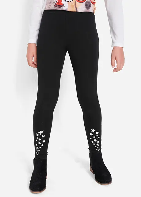 Leggings med økologisk bomull til barn, bonprix