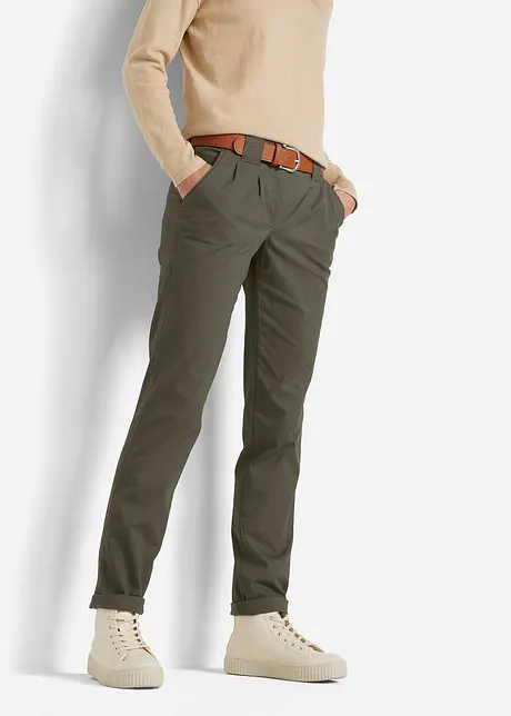 Chinos med stretch, bonprix