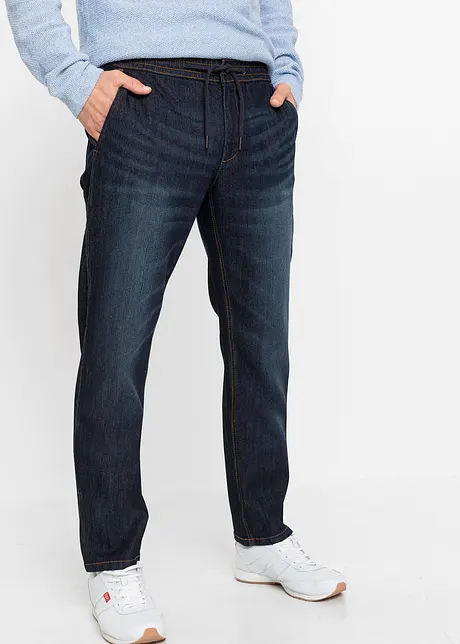 Regular Fit slip on-jeans, Straight, bonprix