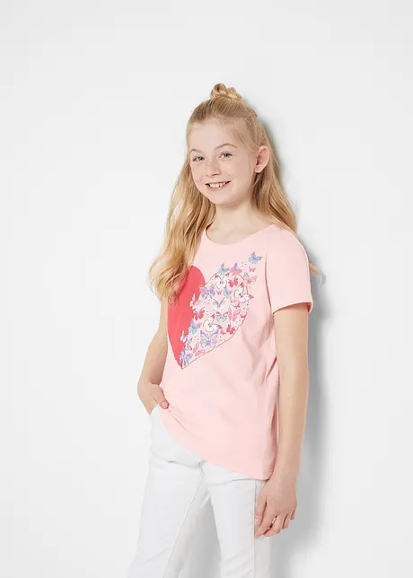 T-shirt til jente, bonprix