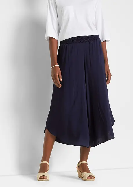 Legglang culotte av bærekraftig viskose, bonprix