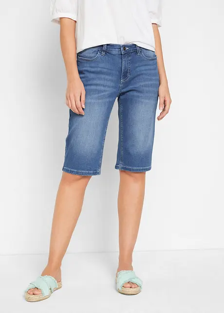 Bermuda-jeans, komfort-stretch, bonprix