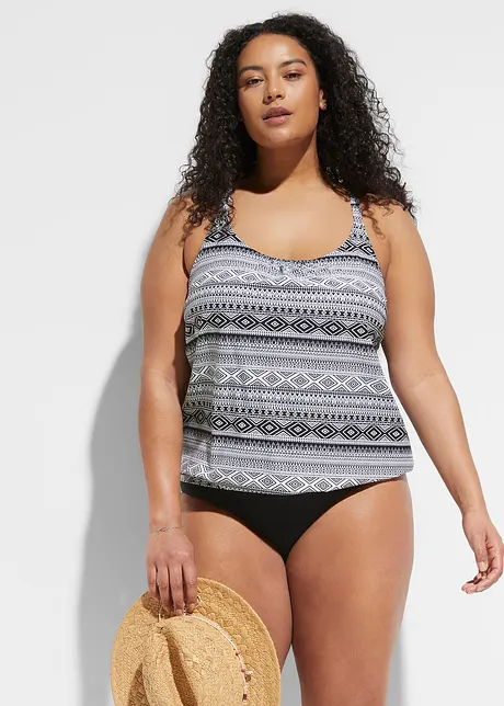 Oversize-tankini (2-delt sett), bonprix