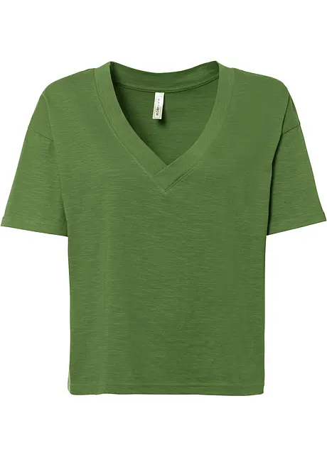 Oversized topp av ren økologisk bomull, bonprix