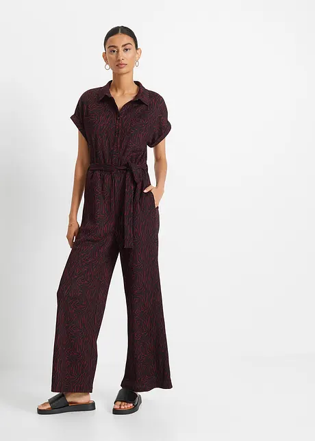 Jumpsuit i crepe, RAINBOW