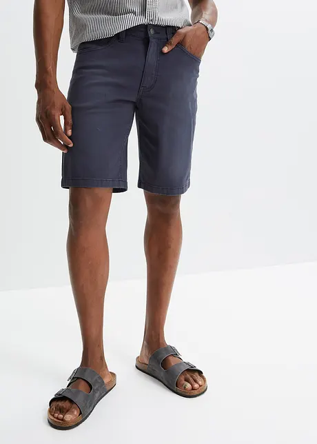 Coloured stretch-bermuda, Regular Fit, bonprix