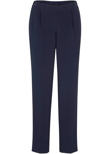 Pull on-bukse med press, bonprix