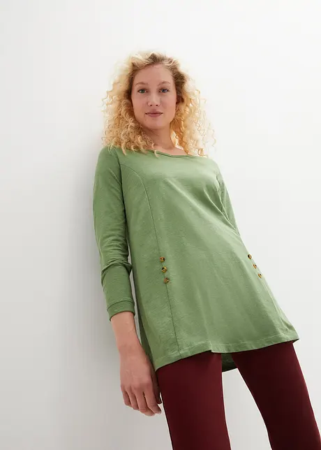 Lang topp i 100% bomull, bonprix