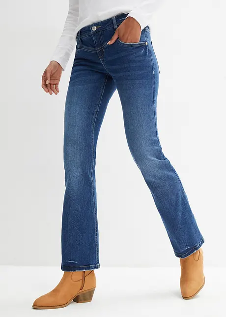 Bootcut-jeans Mid Waist, stretch, bonprix