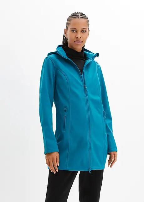 Softshell-parkas, vannavvisende, bonprix