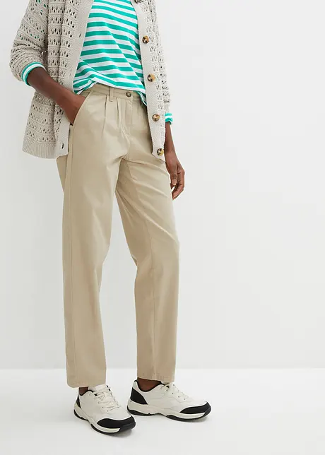 Chinos med stretch, bonprix