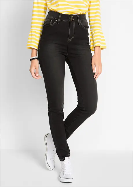 Slim Fit-jeans High Waist, super stretch, bonprix